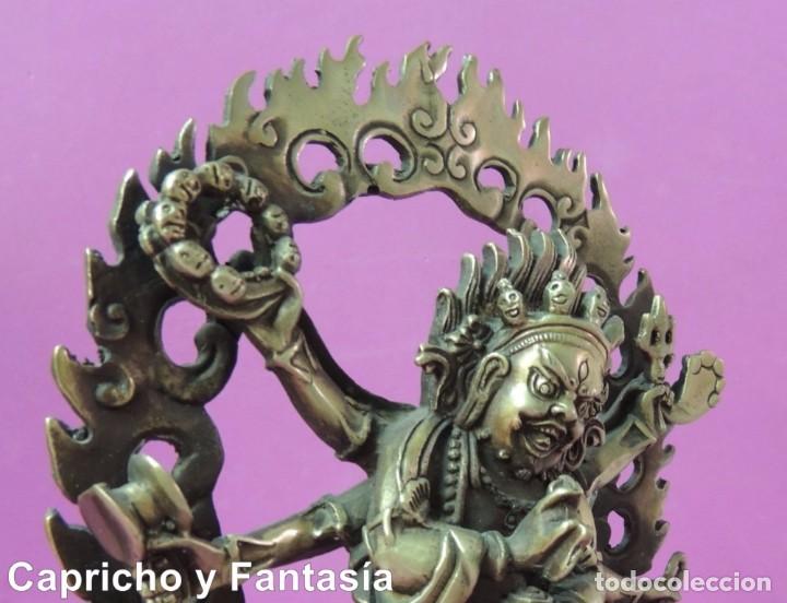 Arte: Dios Yama en bronce n&ordm; 897 - Foto 5