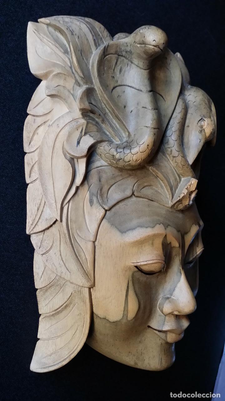 Arte: M&aacute;scara de madera, Yogyakarta - Foto 2