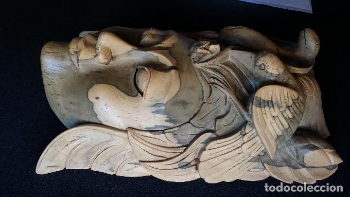 Arte: M&aacute;scara de madera, Yogyakarta - Foto 3