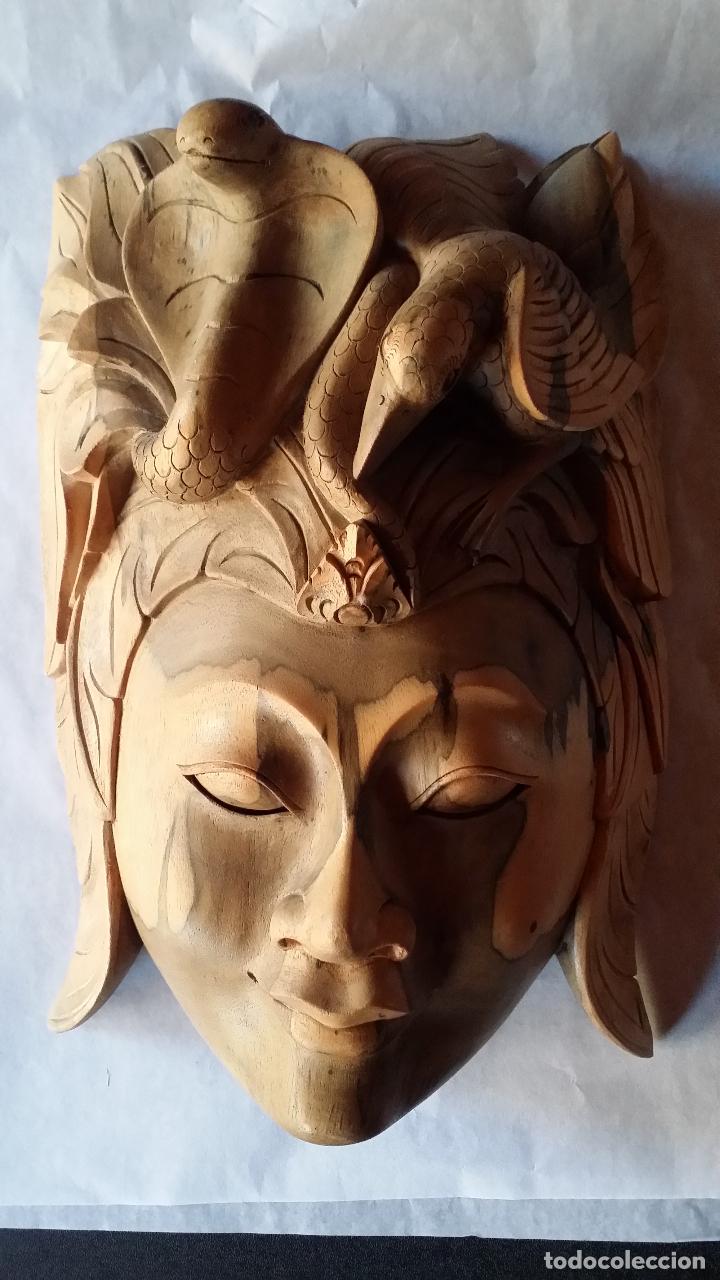 Arte: M&aacute;scara de madera, Yogyakarta - Foto 10