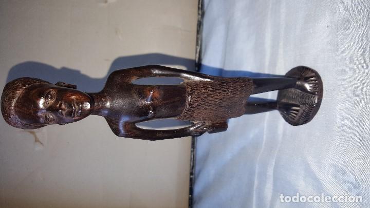 Arte: FIGURA MADERA EBANO - Foto 7