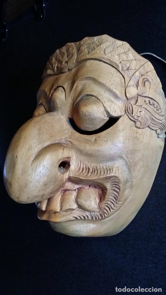 Arte: M&aacute;scara de madera, Yogyakarta, Java - Foto 1