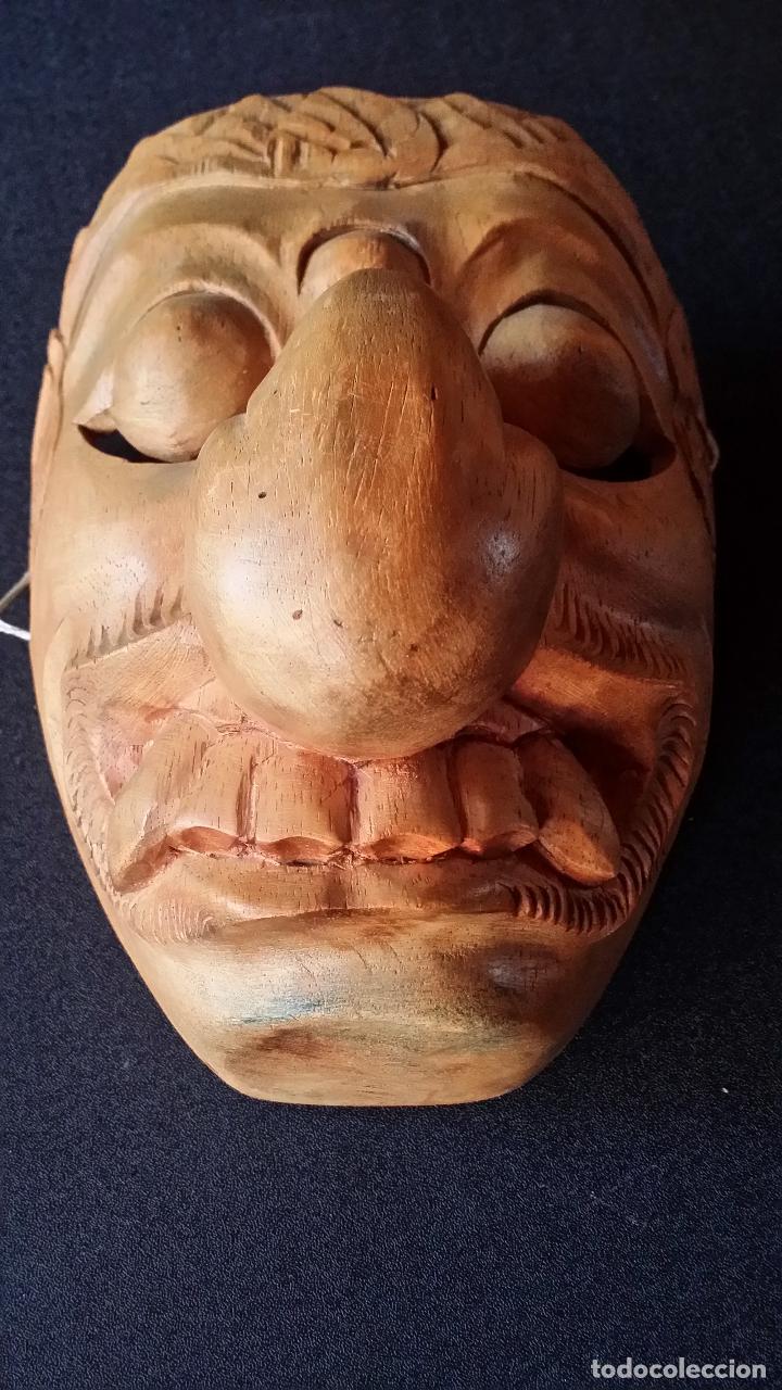 Arte: M&aacute;scara de madera, Yogyakarta, Java - Foto 5