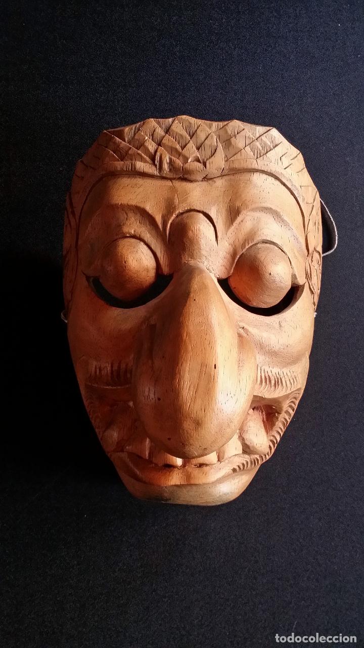 Arte: M&aacute;scara de madera, Yogyakarta, Java - Foto 7