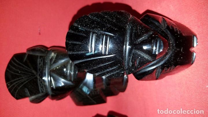 Arte: G Indios mexicanos. Seis piezas en cristal. - Foto 5