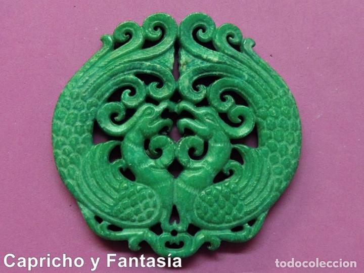 Arte: Colgante de jade n&ordm; 1324 - Foto 1