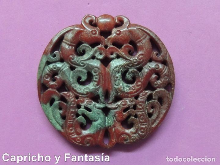 Arte: Colgante de jade n&ordm; 1343 - Foto 1