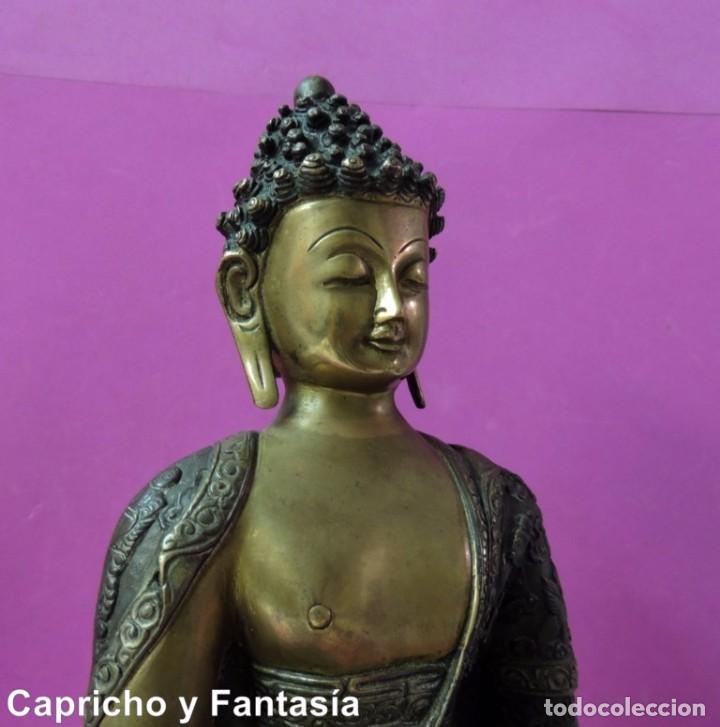 Arte: Figura de Buda en bronce n&ordm; 597 - Foto 19
