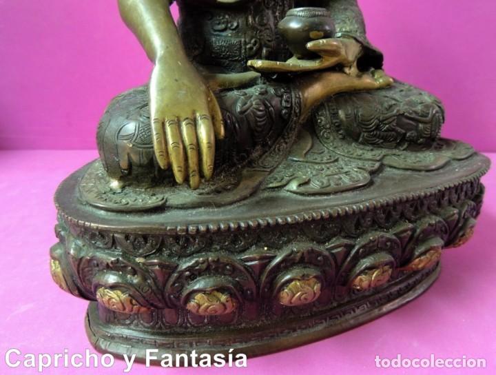 Arte: Figura de Buda en bronce n&ordm; 597 - Foto 20