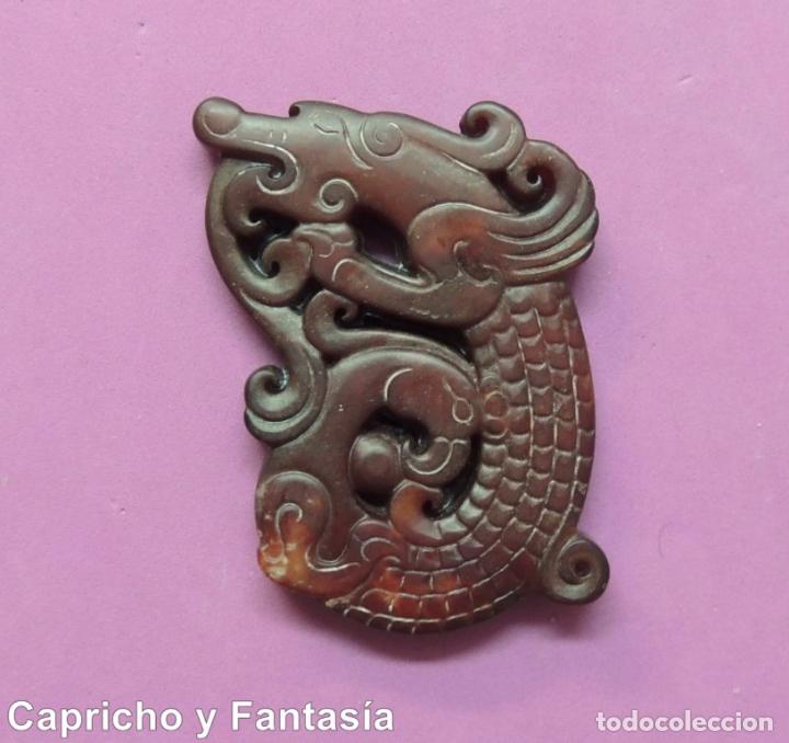 Arte: Colgante de jade n&ordm; 638 - Foto 1