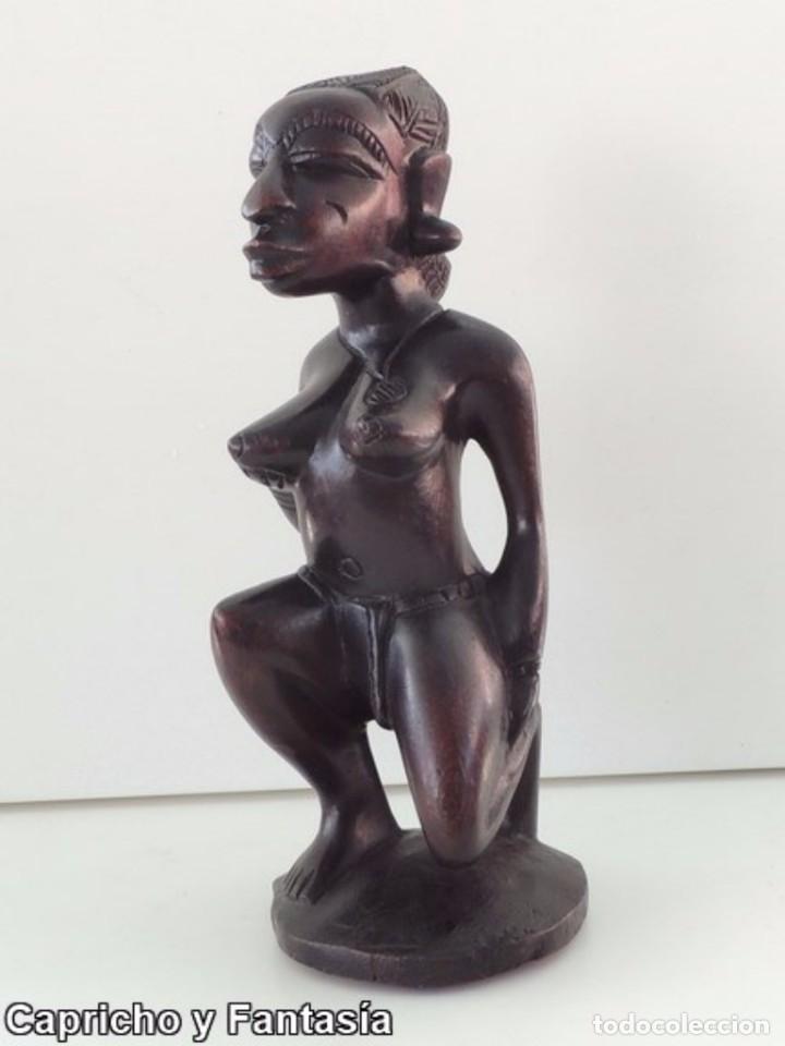 Arte: Talla de madera africana n&ordm; 609 - Foto 1