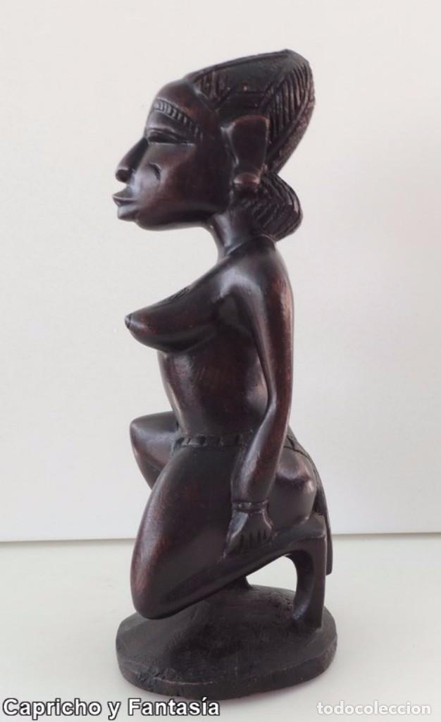 Arte: Talla de madera africana n&ordm; 609 - Foto 2