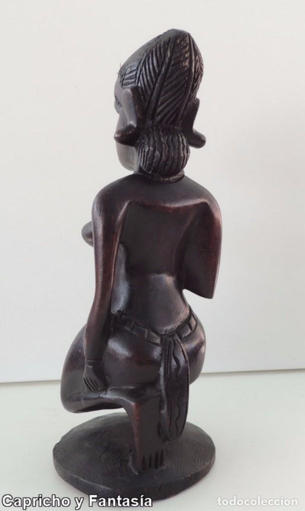 Arte: Talla de madera africana n&ordm; 609 - Foto 3