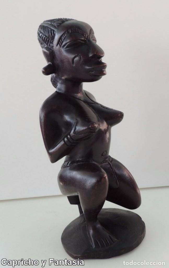 Arte: Talla de madera africana n&ordm; 609 - Foto 5