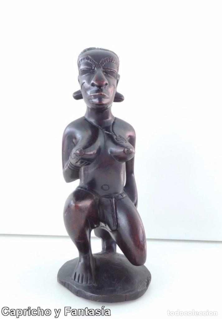 Arte: Talla de madera africana n&ordm; 609 - Foto 6