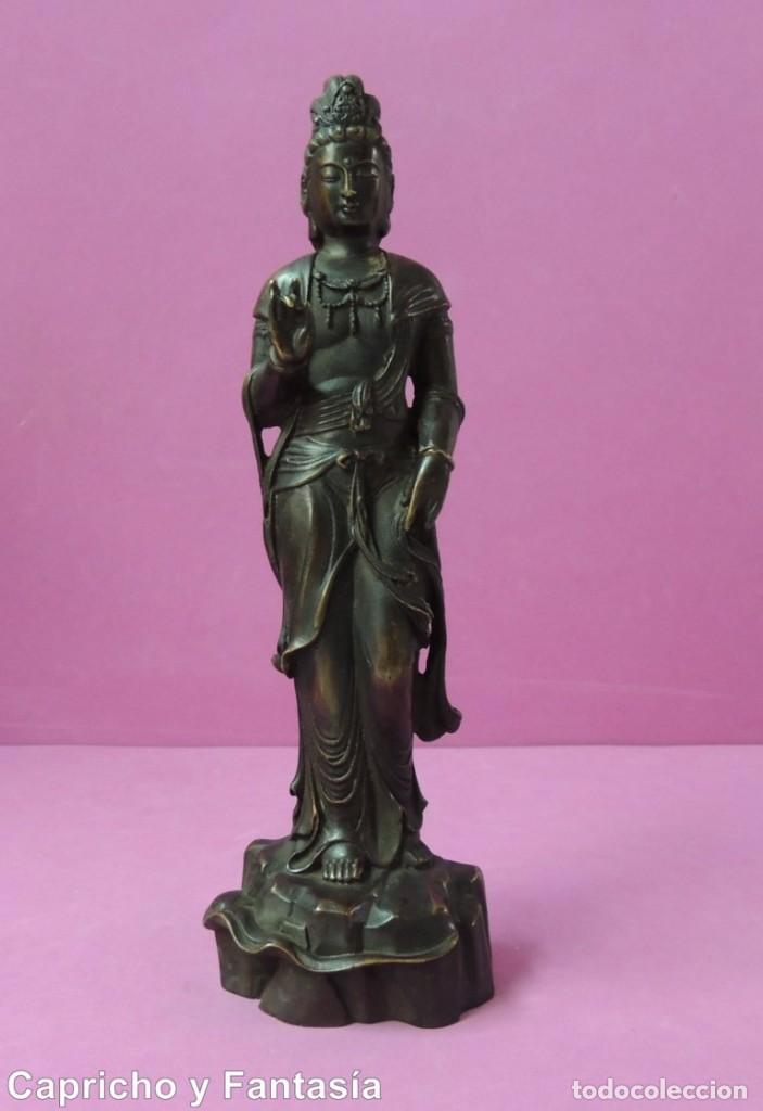 Arte: Guanyin en bronce n&ordm; 745 - Foto 1