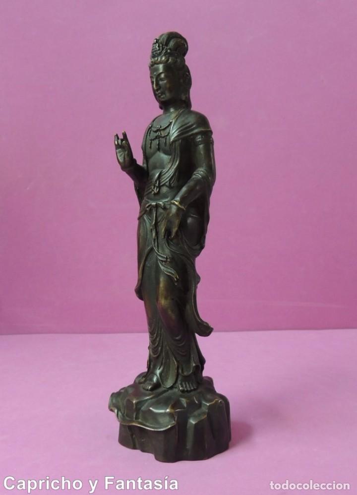 Arte: Guanyin en bronce n&ordm; 745 - Foto 2