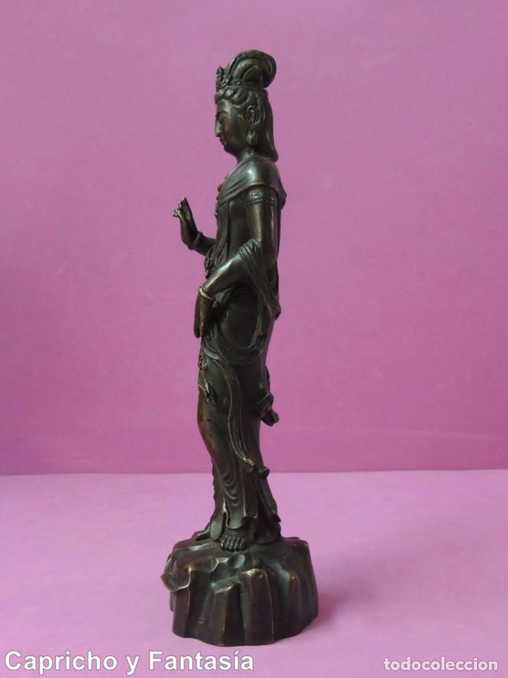 Arte: Guanyin en bronce n&ordm; 745 - Foto 3