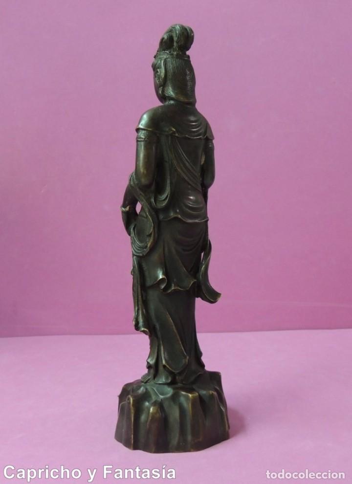 Arte: Guanyin en bronce n&ordm; 745 - Foto 4