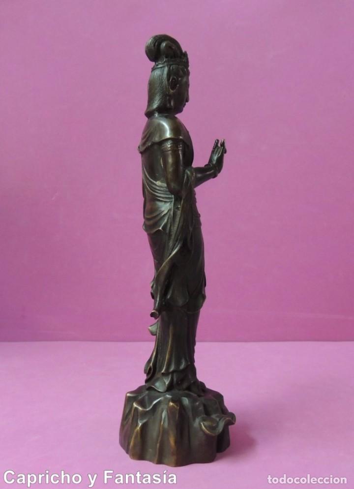 Arte: Guanyin en bronce n&ordm; 745 - Foto 5