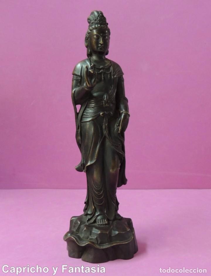 Arte: Guanyin en bronce n&ordm; 745 - Foto 7
