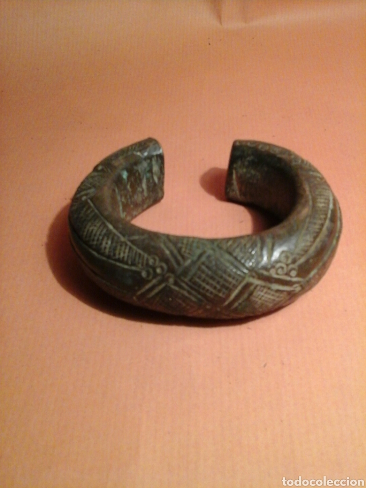 Arte: Pulsera bronce a&ntilde;o 1900 - Foto 3