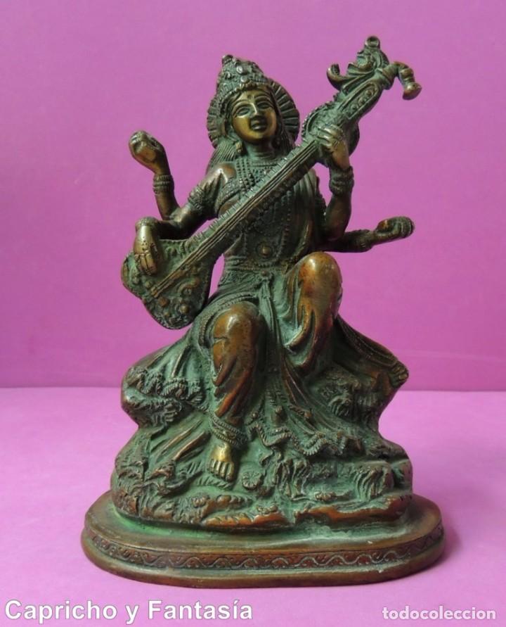 Arte: Diosa Sarasvati n&ordm; 623 - Foto 1