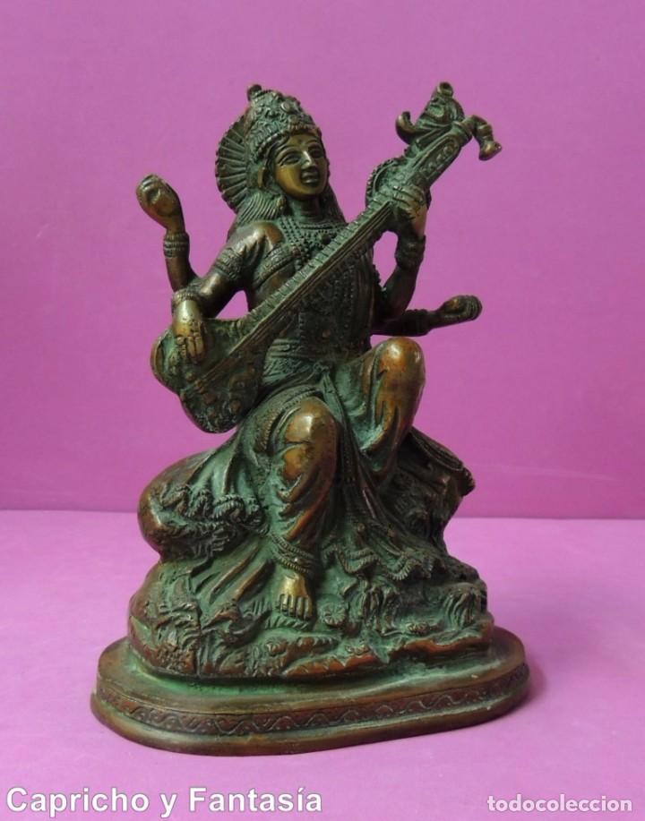 Arte: Diosa Sarasvati n&ordm; 623 - Foto 7