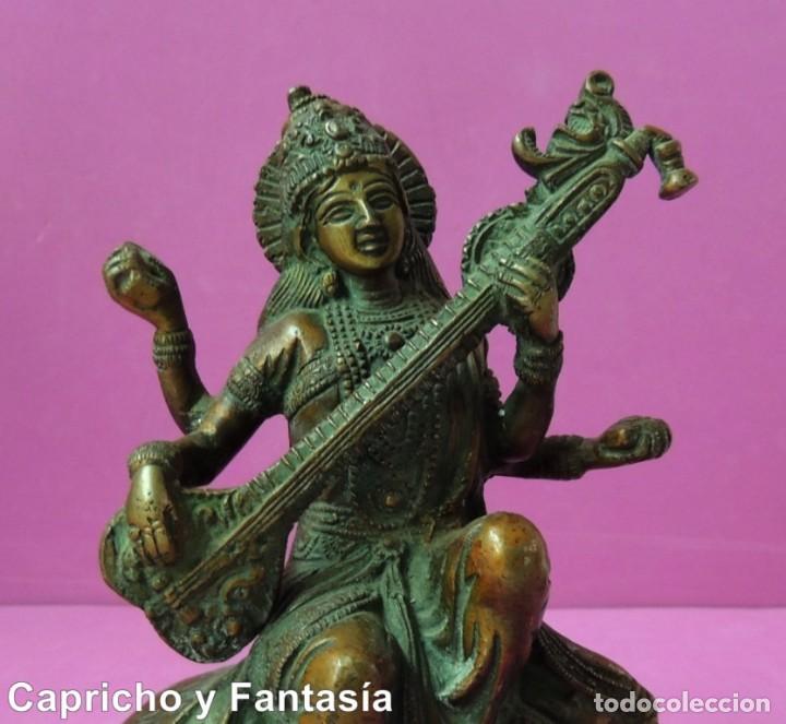 Arte: Diosa Sarasvati n&ordm; 623 - Foto 8