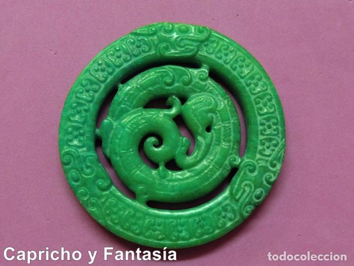 Arte: Colgante de jade n&ordm; 769 - Foto 1