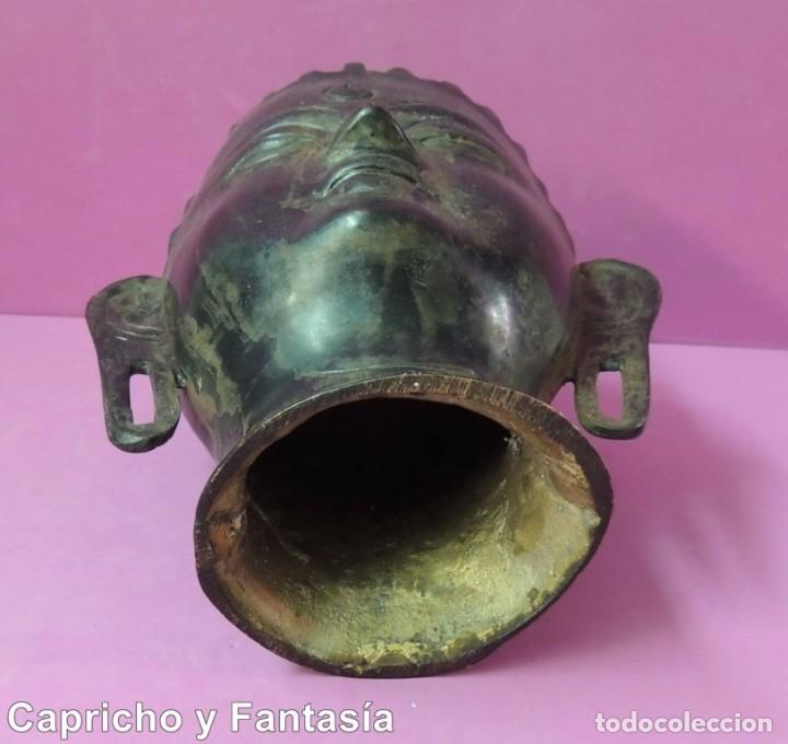 Arte: Buda. Cabeza de bronce n&ordm; 1499 - Foto 9