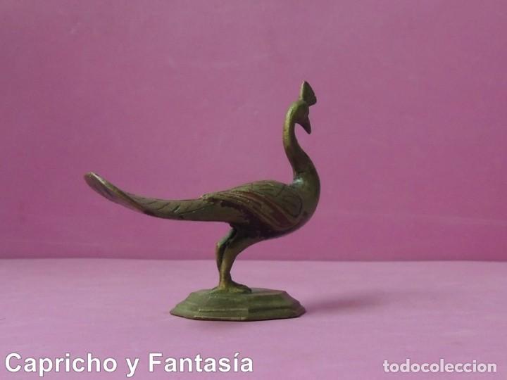 Arte: Pavo real indio de bronce N&ordm; 63 - Foto 6