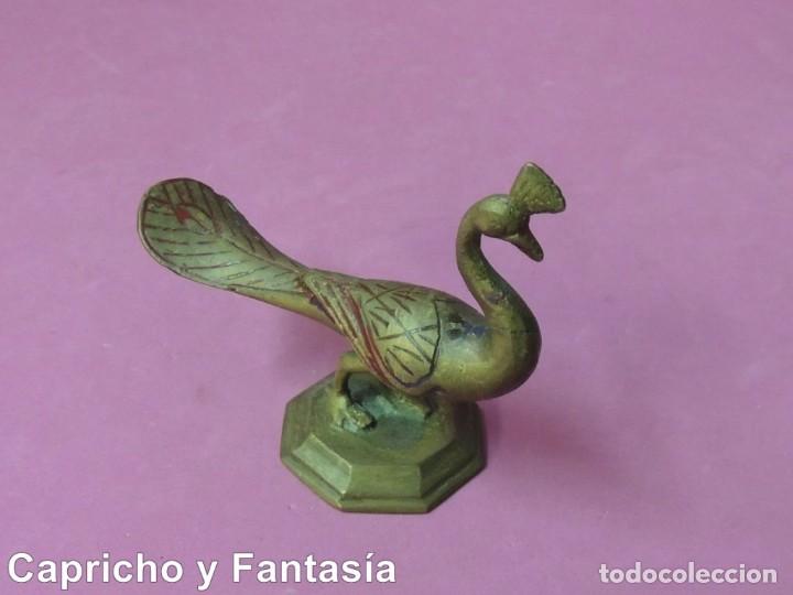 Arte: Pavo real indio de bronce N&ordm; 63 - Foto 7