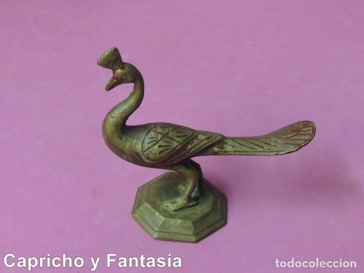 Arte: Pavo real indio de bronce N&ordm; 63 - Foto 8