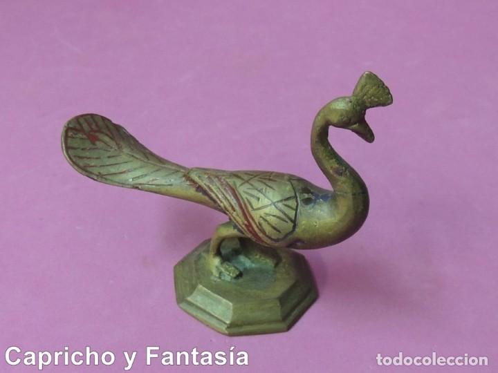 Arte: Pavo real indio de bronce N&ordm; 63 - Foto 11