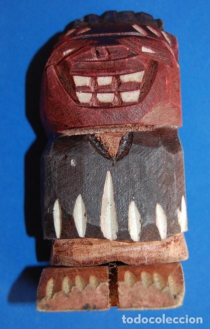 Arte: TOTEM DE MADERA CON SORPRESA - Foto 1