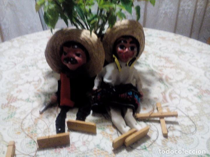 Arte: 2 marionetas mejicanas - Foto 1