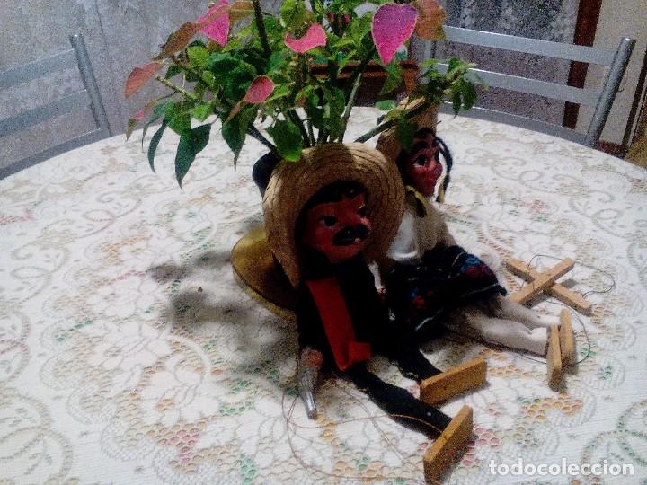 Arte: 2 marionetas mejicanas - Foto 2