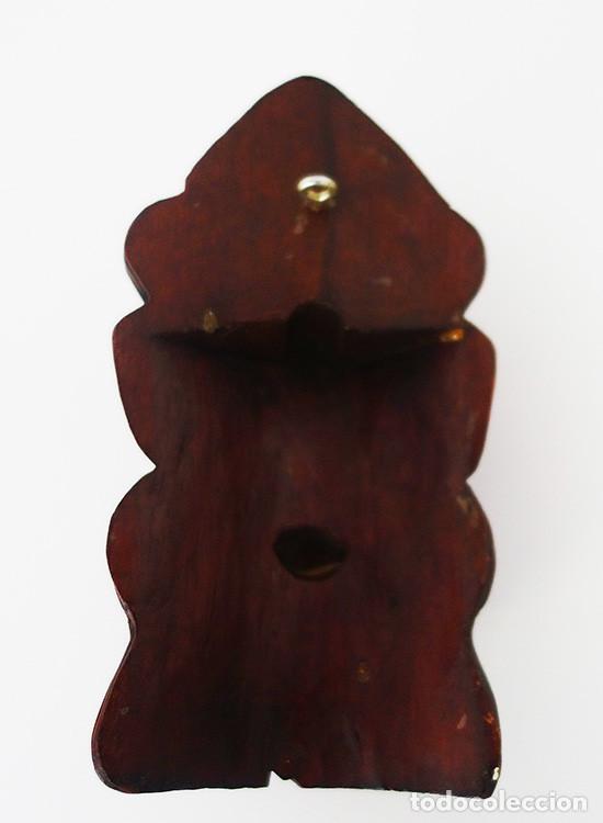 Arte: M&aacute;scara china, tallada en madera caoba - Foto 2
