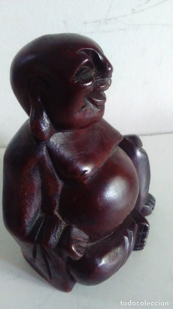 Arte: Figura de madera representando a Buda - Foto 10