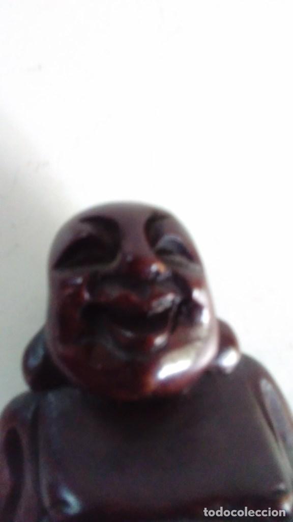 Arte: Figura de madera representando a Buda - Foto 12