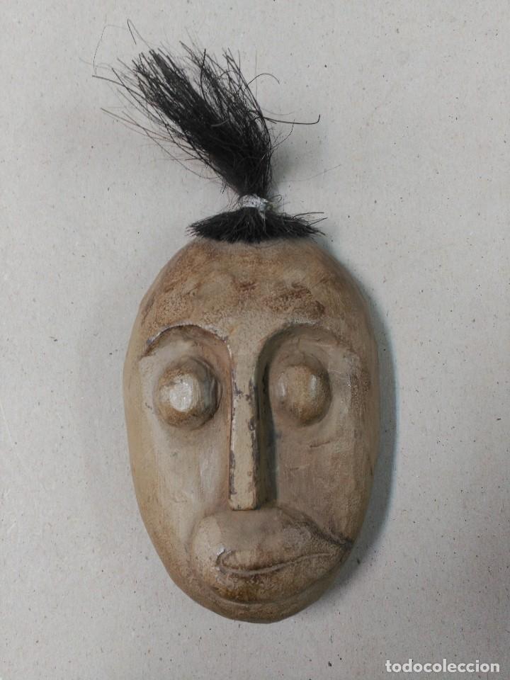 Arte: MASCARA DE MADERA, AFRICANA - Foto 1