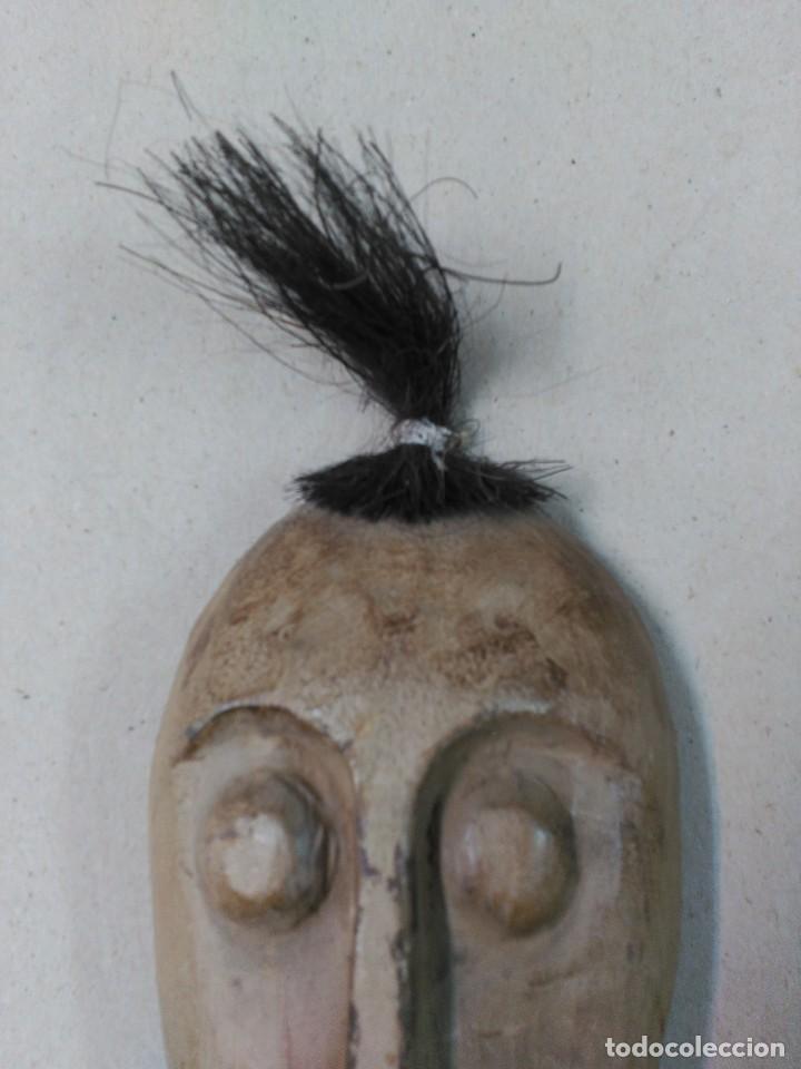 Arte: MASCARA DE MADERA, AFRICANA - Foto 2