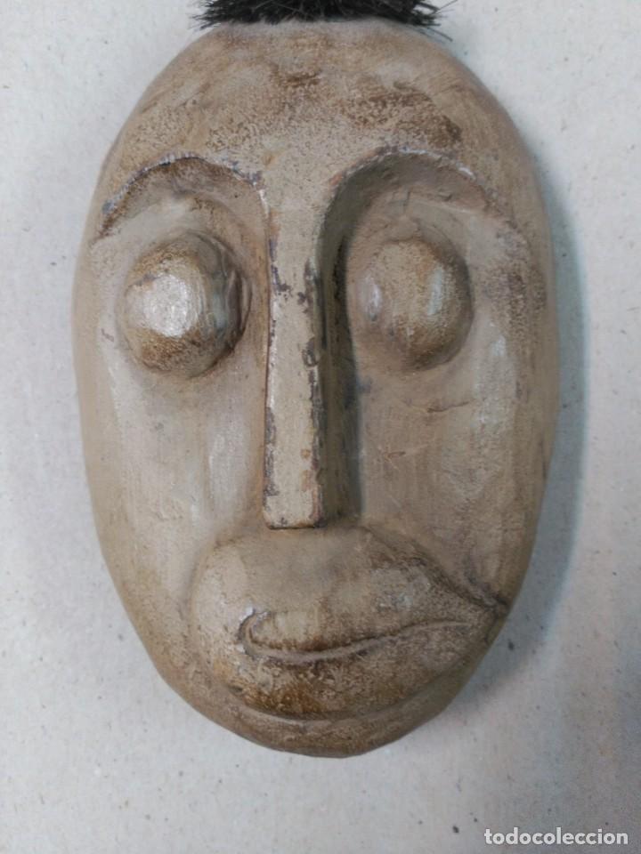 Arte: MASCARA DE MADERA, AFRICANA - Foto 3