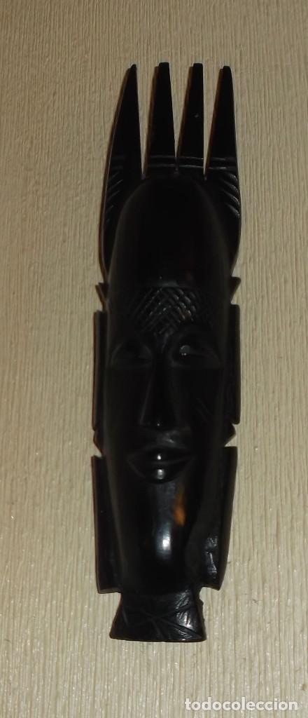 Arte: mascara madera de ebano de somalia - Foto 1