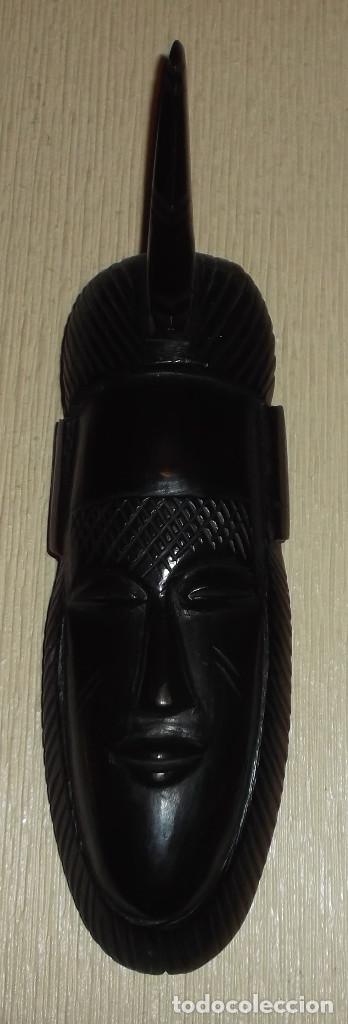 Arte: mascara madera de ebano de somalia - Foto 1