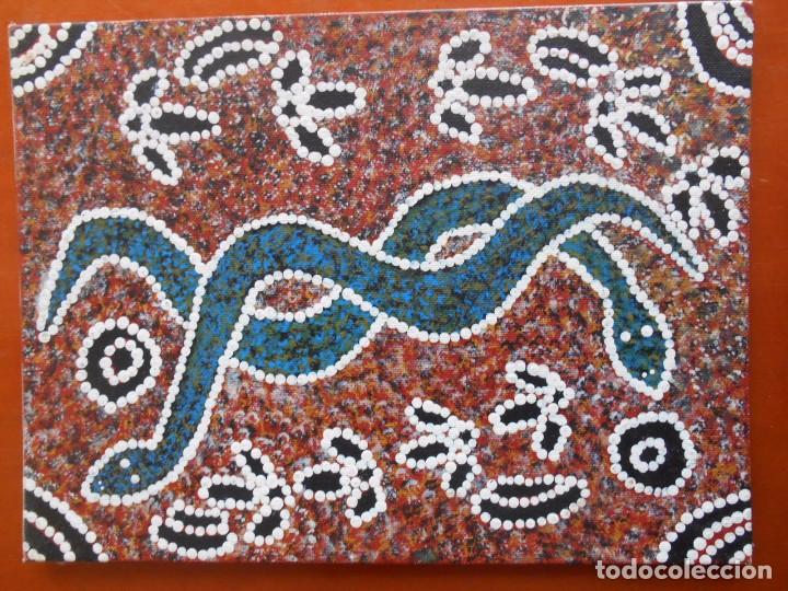 f-77 pintura original mitología aborigen austra - Comprar Arte ...