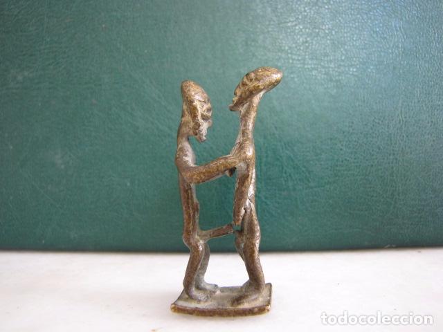 Arte: Bronce africano. Er&oacute;tico. Cera perdida - Foto 1