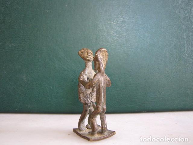 Arte: Bronce africano. Er&oacute;tico. Cera perdida - Foto 4