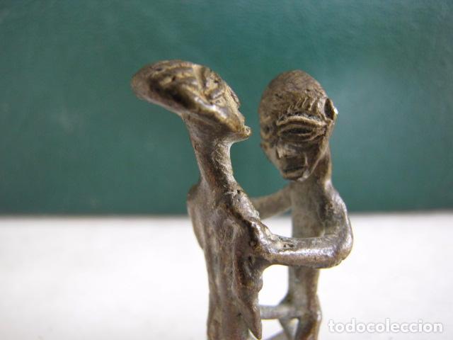 Arte: Bronce africano. Er&oacute;tico. Cera perdida - Foto 6